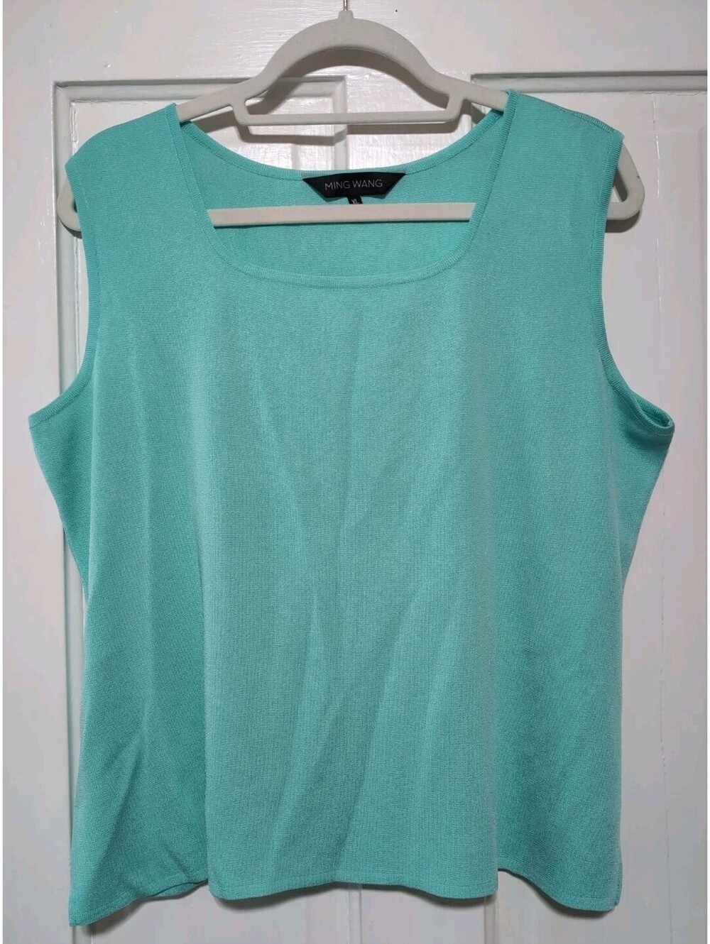 Ming Wang Aqua Tank Top Beach Resort Business Woman's XL(1485)A